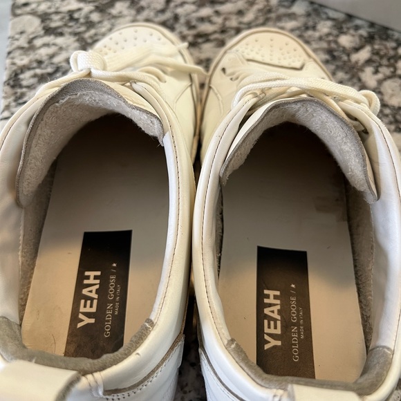 Golden Goose Men’s YEAH Optical White with Gum Sole EU 43 (US 10) - Picture 6 of 6